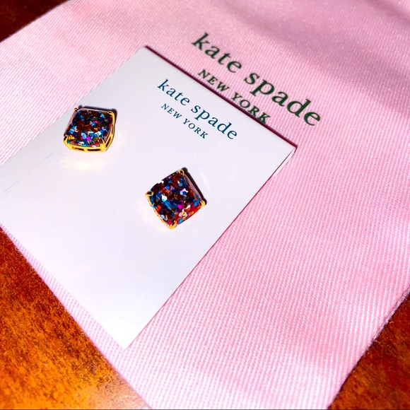 kate spade Jewelry - New Kate Spade ♠️ Glittery Sparkly Earrings